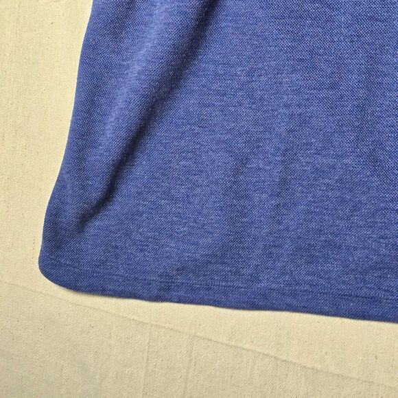 Nike Dri-Fit Men’s XXL Blue Polo Shirt Short Sleeve Button Pockets Athletic Golf - Picture 7 of 13